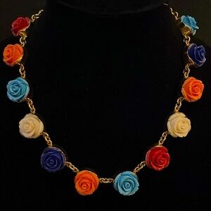 Charles Albert Alchemia flower necklace